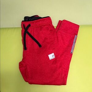 Russell Athletic Kids Red Sweatpants